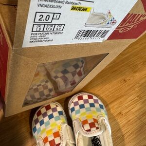 Vans Baby Slip on V Crib Shoes